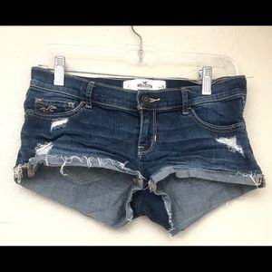 Sale! Hollister Distressed Jean Shorts W25